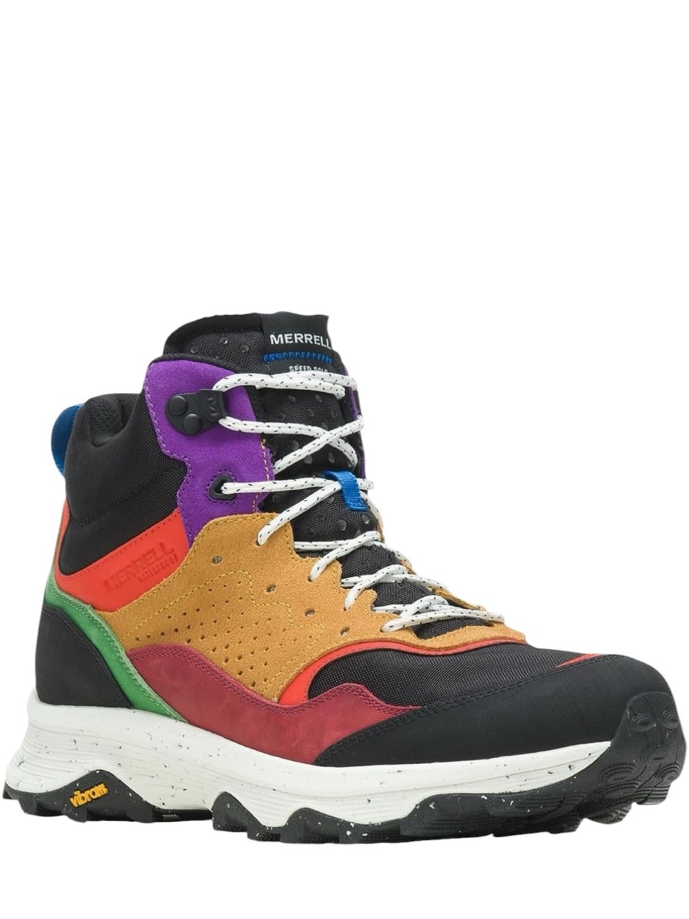 Merrell Speed Solo Mid Waterproof Vibram Hiking Boots Multicolor Men’s 11